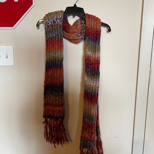 winter knit scarf